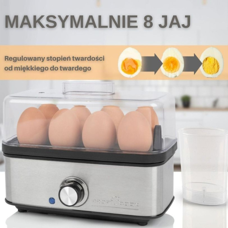 Яйцеварка для приготування до 8 яєць та омлетів ProfiCook PC-EK (1275) Нововолинськ - фото 3