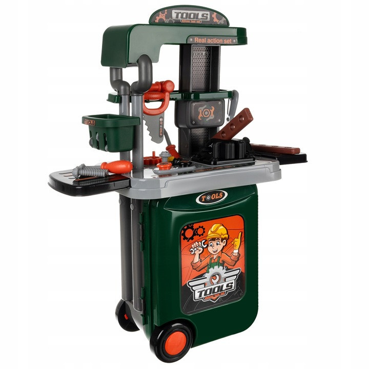 Детская мастерская игрушек с инструментами та чемоданом Kruzzel (24648) Нововолынск - изображение 2