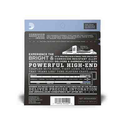 Струни для гітари D&apos;Addario XL Pro Steels Bass Reg Light Top / Med Bottom 5-String (45-135) (EPS165-5) Вінниця