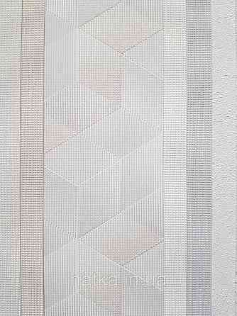 Шпалери вінілові на флізеліні Sintra Simmetria метрові геометрія фігури 3д білі бежеві сірі 524800 Київ