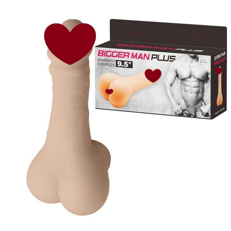 Мастурбатор-насадка «Bigger Man PLUS» Sex Aura Київ - фото 1