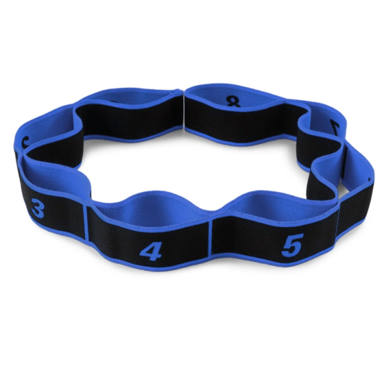 Еспандер з петлями для розтяжки PowerPlay PP_4311 Fitness Band Синя (88*4см.) Каменское
