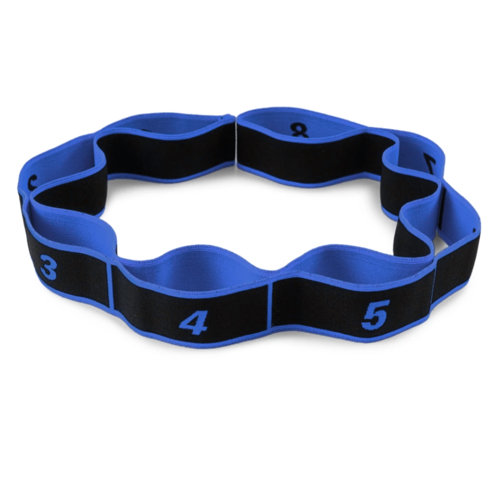 Еспандер з петлями для розтяжки PowerPlay PP_4311 Fitness Band Синя (88*4см.) Каменское - изображение 1