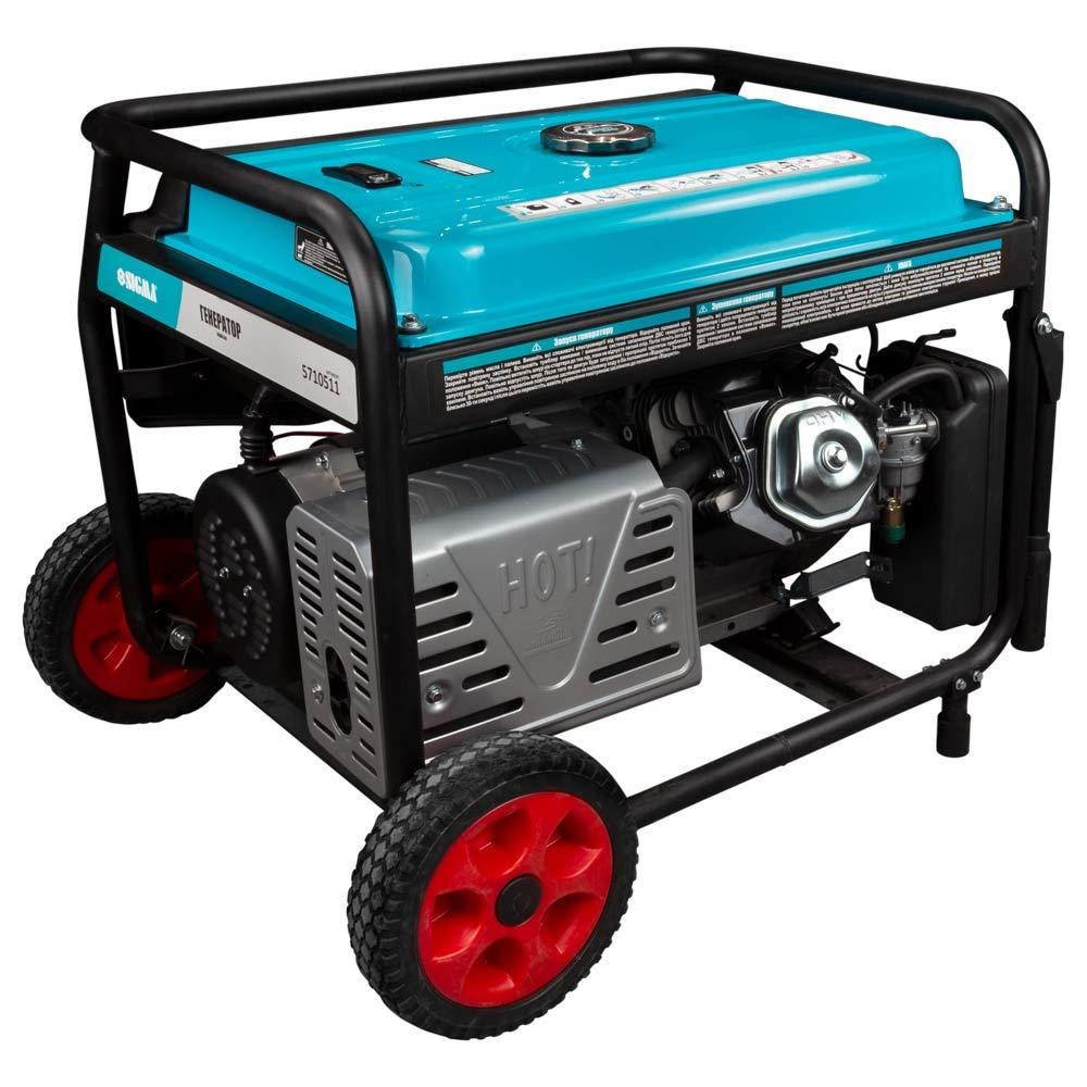 Генератор бензиновий 220-380В 8.5/9.0кВт 4-х тактний електрозапуск SIGMA (5710511) Рівне - фото 7