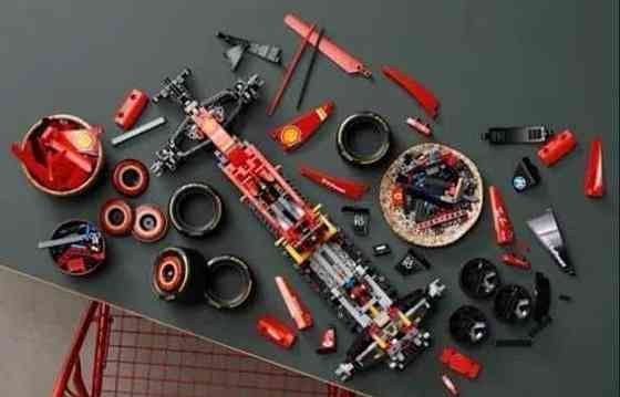 КОЛЬОРОВА КОРОБКА‼️ Ferrari F1, 1361д сумісний з Lego червоний болід. Харків