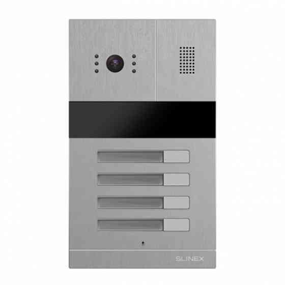 Відеопанель на 4 абоненти Slinex MA-04 зі зчитувачем EM-Marine/Mifare Київ