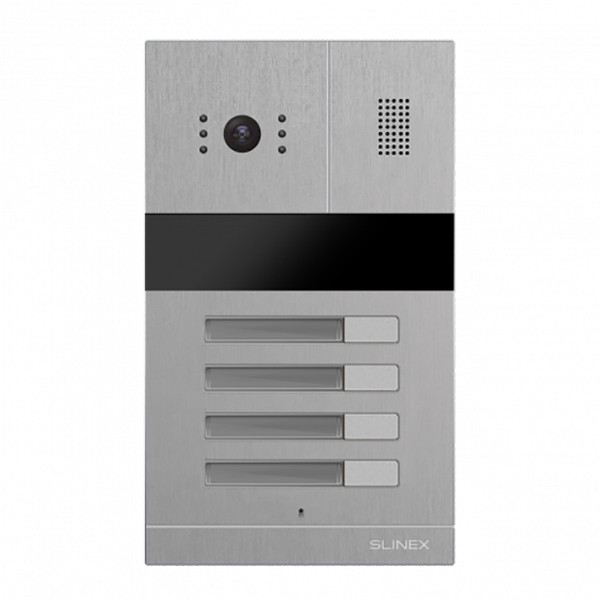 Відеопанель на 4 абоненти Slinex MA-04 зі зчитувачем EM-Marine/Mifare Київ - фото 1