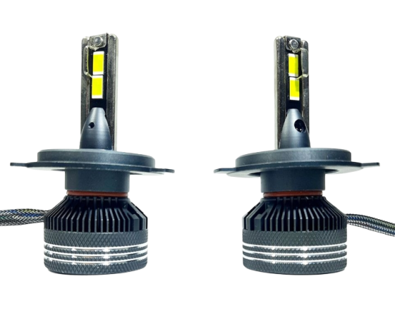 Комплект светодиодных LED ламп Sanvi V2 H4 (P43t) Canbus 65W 16000Lm 5500K 12V Харьков