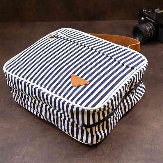 Сумка органайзер для подорожей текстильна Vintage 20651 Біла Київ