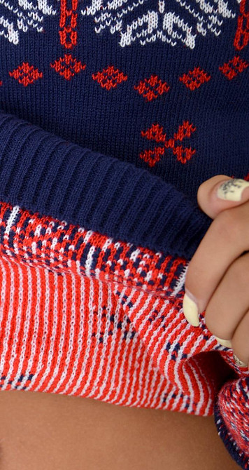 Свитер со снежинками (44) Київ - фото 6