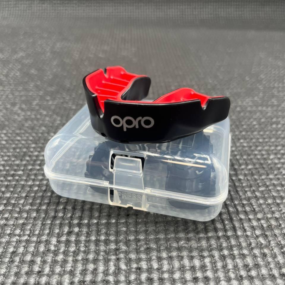 Капа OPRO Silver доросла (вік 11+) Black/Red (art.102502001) Каменское - изображение 7