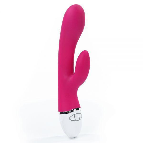 Вібромасажер із кліторальним стимулятором Rabbit Vibrator USB Rechargeable Sex Aura Київ - фото 2