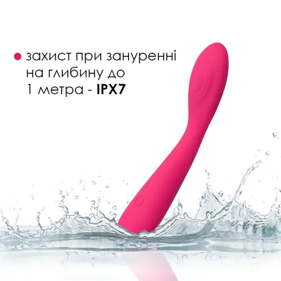 Вібратор для клітора та точки G Svakom Iris Plum Red Львів