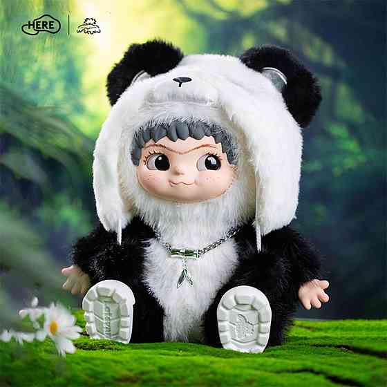 М'яка іграшка лімітована POP TOP Letsvan серії Wakuku - Панда 800% (37 см) Днепр