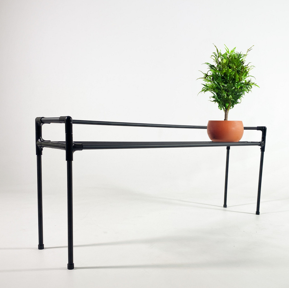 Підставка для квітів на підвіконня Lucia Black. Другий рівень для розсади, горщиків та зелені. Бориспіль - фото 6