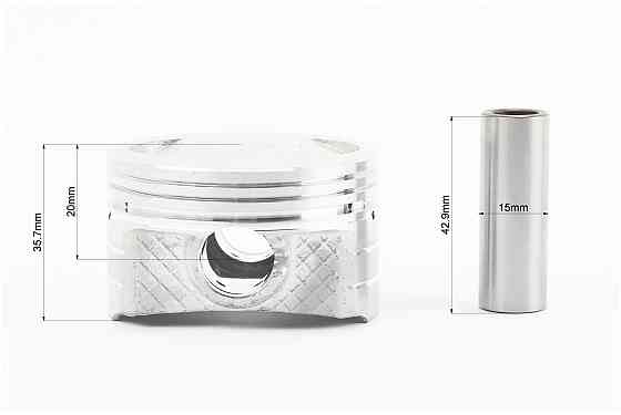 Циліндр к-кт (цпг) 160cc-58,5мм синя коробка (палець 15мм) Київ