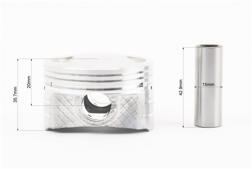 Циліндр к-кт (цпг) 160cc-58,5мм синя коробка (палець 15мм) Київ - фото 6