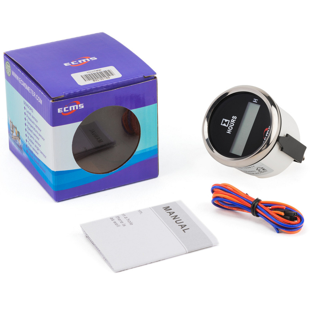 Счетчик Моточасов для лодок катеров яхт Ecms 52Мм  Серия Эконом Київ - фото 2