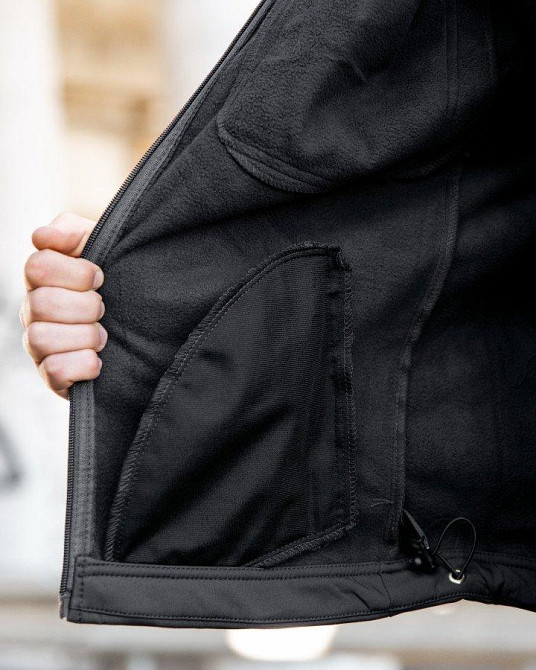 Міська тактична куртка MAXIMUS софтшел darck grey ПП7988 Одеса - фото 8