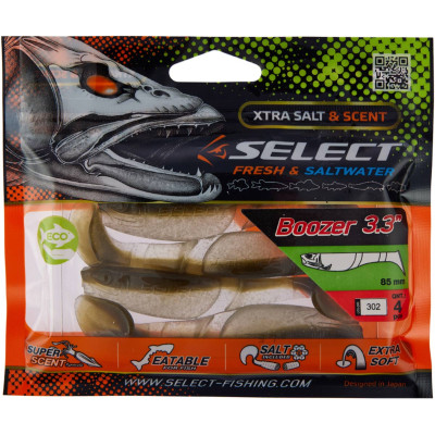 Силікон рибальський Select Boozer 3.3&quot; 302 (4 шт/уп) (1870.71.50) Вінниця - фото 2