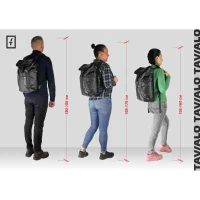 Рюкзак для ноутбука Tavialo 15.6" CityLife TC23 black, 23л (TC23-124BL) Винница