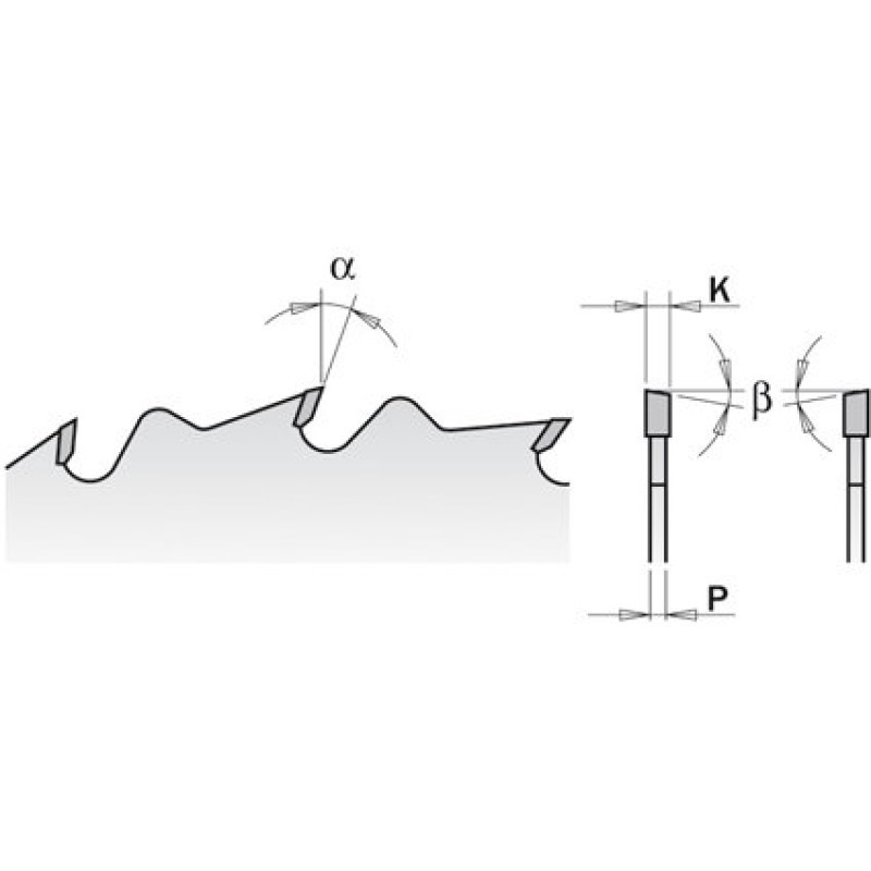 Пильный диск по дереву CMT 315x30x28z K3.2/2.2 (293.028.12M) Одесса - изображение 2