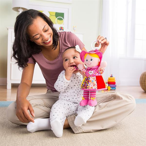 Мягкая игрушка-подвеска Lamaze Кукла Эмили с погремушкой (L27026) Харьков - изображение 14