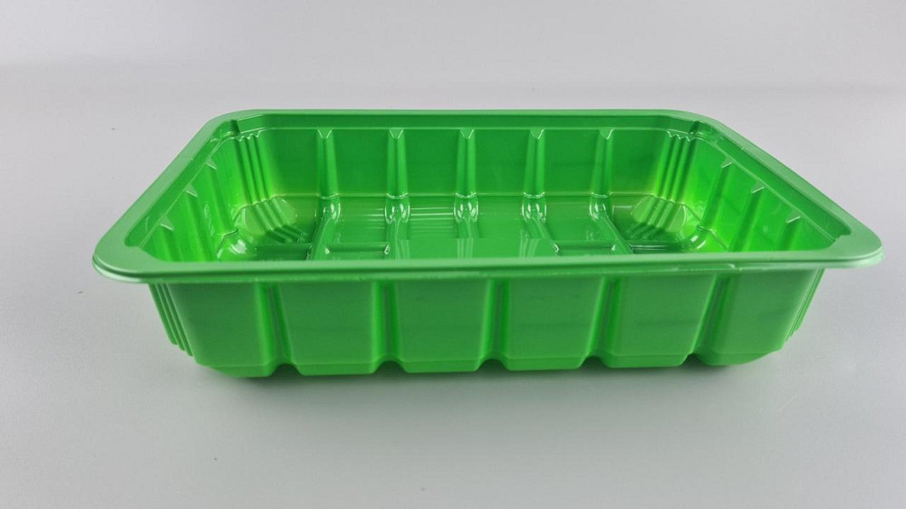 Харчові паковання поліпропіленова на М-4 (260х177х55) зелений полімерний (50 шт.) Харків - фото 1