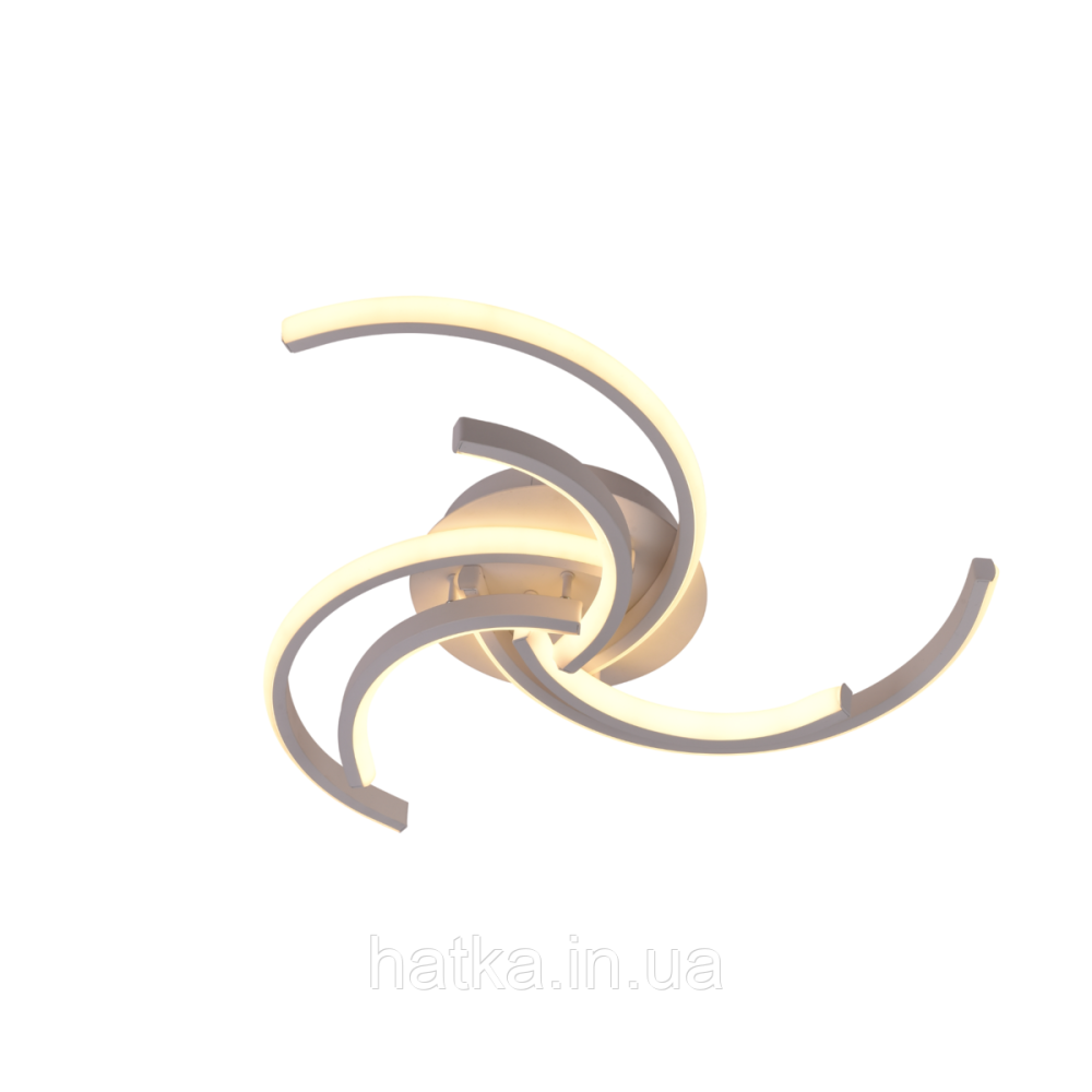 Люстра светодиодная акриловая Sirius LCD3002 WT белая Киев - изображение 6