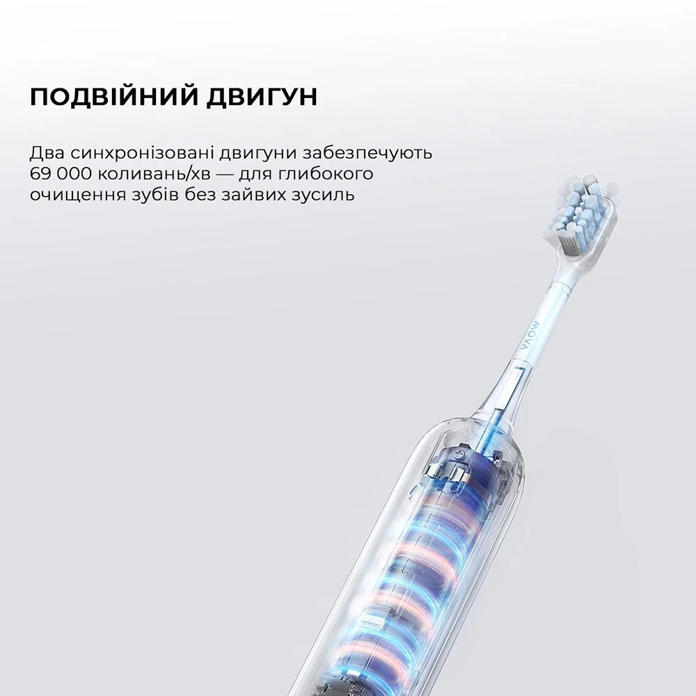 Зубна електрощітка Mova Fresh Pro Sliver (ATB15A-SIL) ( Silver ) Харків - фото 13