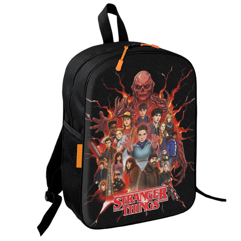 Рюкзак шкільний дитячий Дуже дивні справи / Stranger Things 36х27 см підлітковий для хлопчика, дівчинки (4403) Київ - фото 1