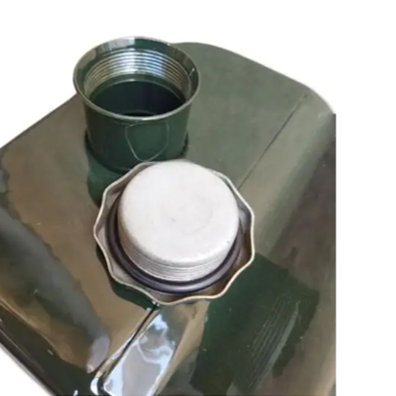 Металева каністра 20 л з пластмасовою гофро-лійкою. Одеса - фото 4