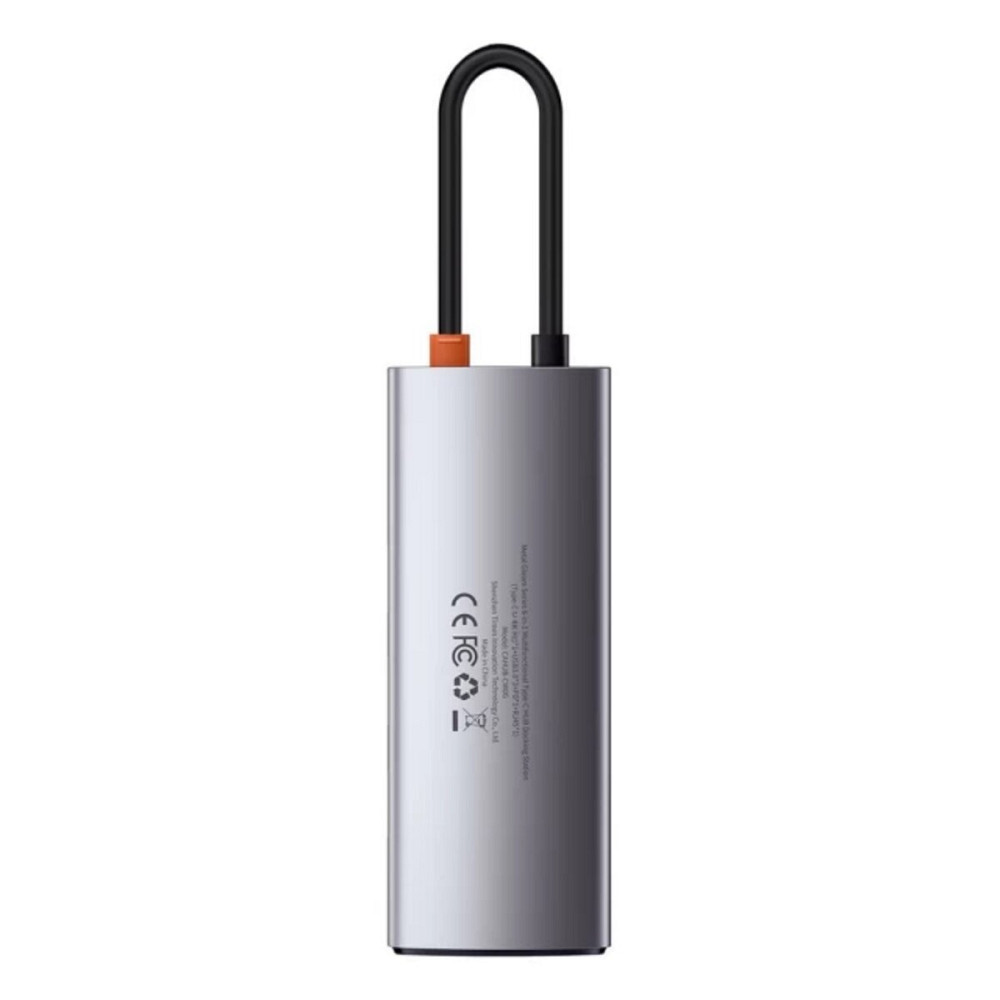 USB-Hub Baseus Metal Gleam Series 5-in-1 Multifunctional (Type-C to HDMI*1+USB3.0*3+PD*1) Киев - изображение 5