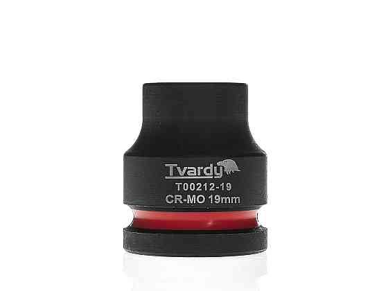 Головка ударна "Tvardy" з хром-молібденової сталі (Cr-Mo)  3/4"  6-гранна 19 мм Киев
