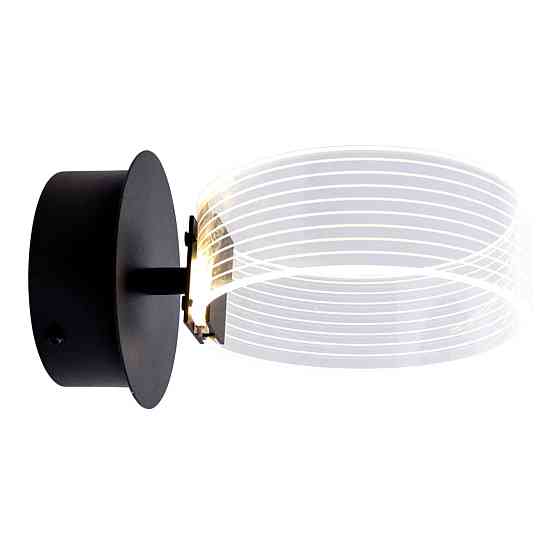 SIRIUS Бра настінна світлодіодна акрилова Sirius N 3705-1 BLACK 12W Коломия