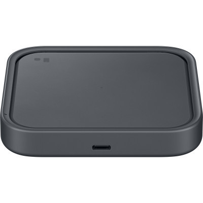 Зарядний пристрій Samsung 15W Wireless Charger Pad Dark Gray (EP-P2400TBEGEU) Вінниця - фото 4