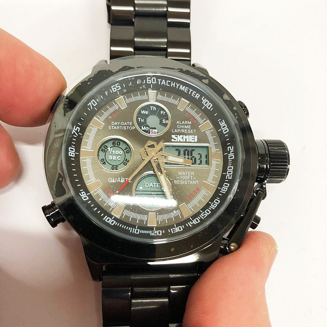Годинники спортивні SKMEI 1515BK BLACK, Військовий годинник спецслужб, Годинники ZB-933 спортивні спорт Київ - фото 8
