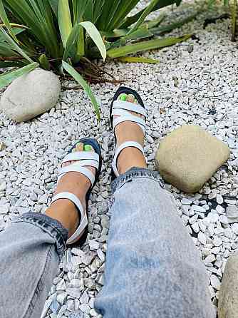 Rosta Босоніжки жіночі ROSTA 1044 білі (літо, шкіра натуральна) (5143) Коломыя