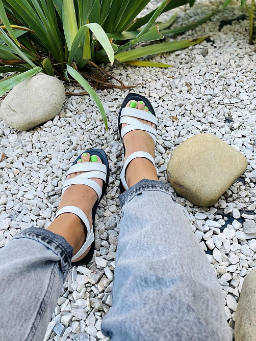 Rosta Босоніжки жіночі ROSTA 1044 білі (літо, шкіра натуральна) (5143) Коломия - фото 6