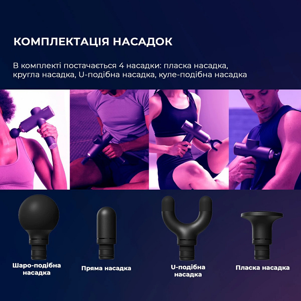 Масажер Yunmai Massage Gun Prime 2 (YMFG-M418) Харків - фото 2