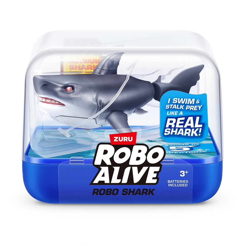 Інтерактивна іграшка Robo Alive – Робоакула (чорний) Днепр - изображение 1