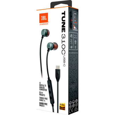 Навушники JBL Tune 310C USB-C Black (JBLT310CBLK) Вінниця - фото 8
