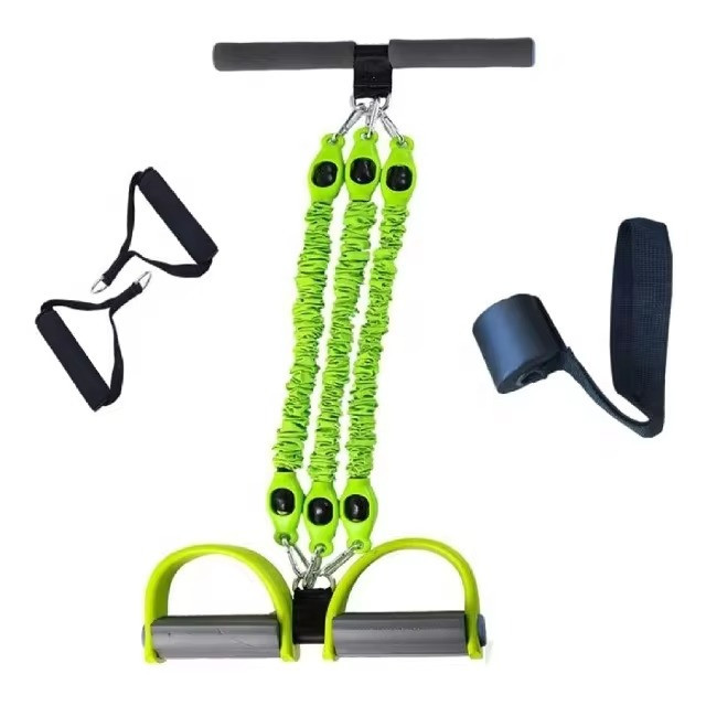 Тренажер эспандер многофункциональный для фитнеса,зеленый Каменец-Подольский - изображение 1