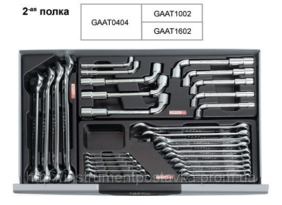 Тележка с инструментом TOPTUL 7 секций 229 ед. GCAJ0008 Одесса - изображение 3