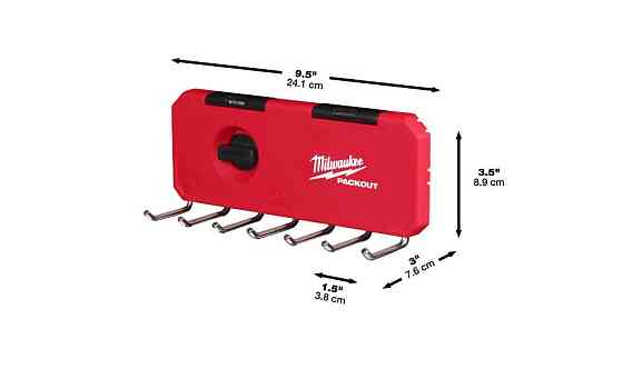 Тримач MILWAUKEE PACKOUT SMALL HOOK ROW Одесса