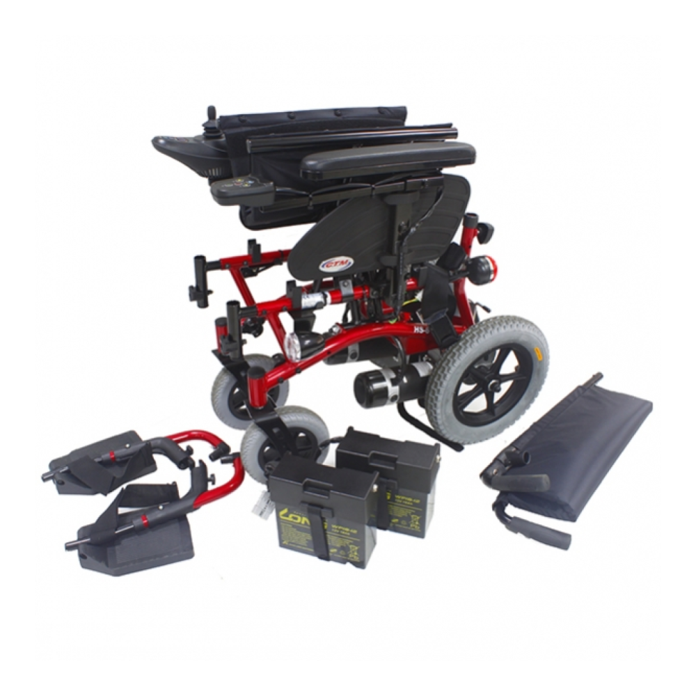 Електричне складане крісло колісне Doctor Life HS-6100 18Ah Дніпро - фото 4