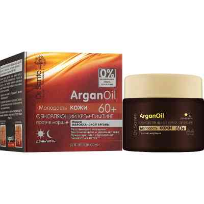 Крем для лица Dr. Sante Argan Oil Обновляющий крем-лифтинг против морщин 60+ 50 мл (4823015929151) Винница
