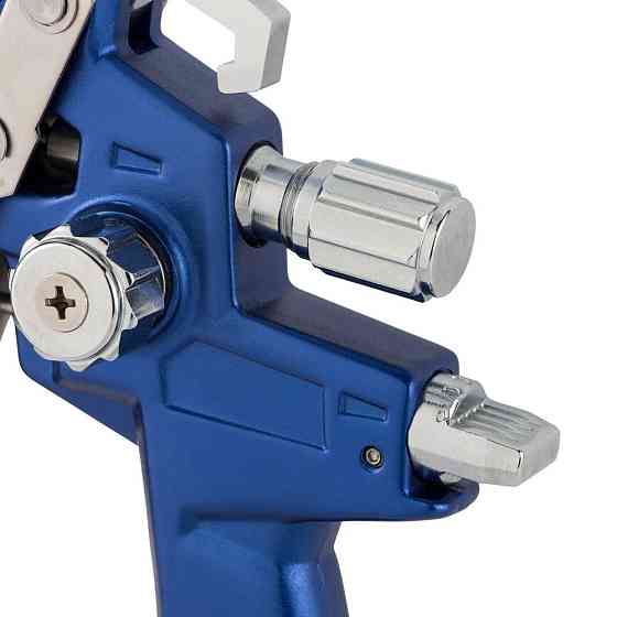 Фарборозпилювач HVLP Ø1.7мм 170-285л/хв 2.5бар у/б 500 мл (пласт) REFINE (6812411) Київ