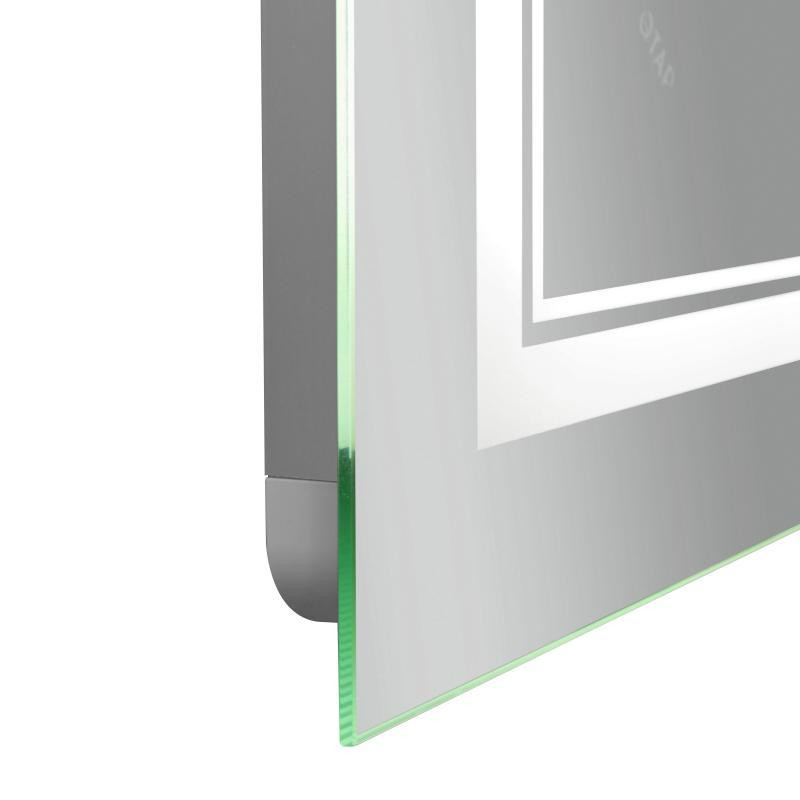 Зеркало настенное прямоугольное сенсорное Qtap Cardinal 600х800 с LED-подсветкой Touch, с антизапотеванием Харьков - изображение 8