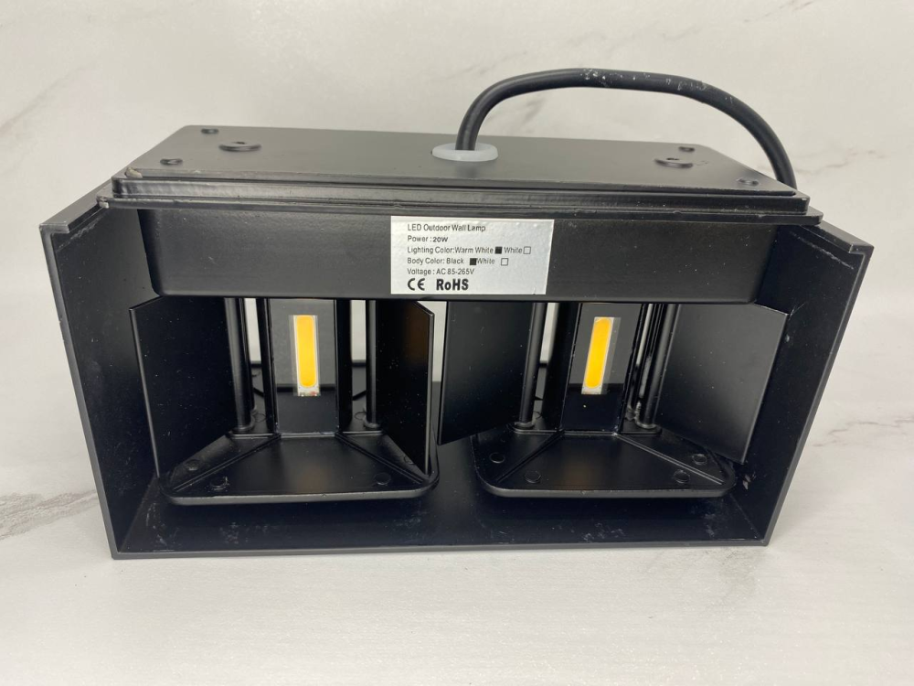 Вуличний LED світильник Brille AL-251 12Вт, IP54, Чорний, Нейтральне світло (Б/в) Київ - фото 7
